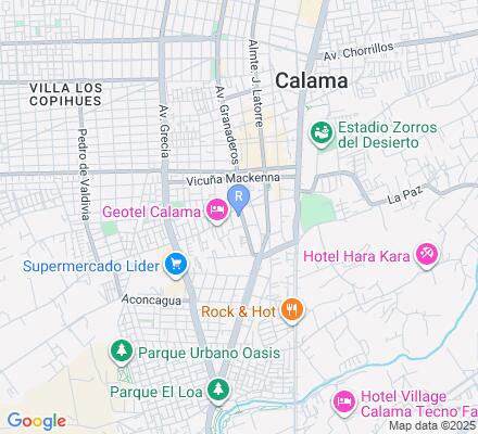 Aviso Centros Médicos y Dentales RedSalud en Calama