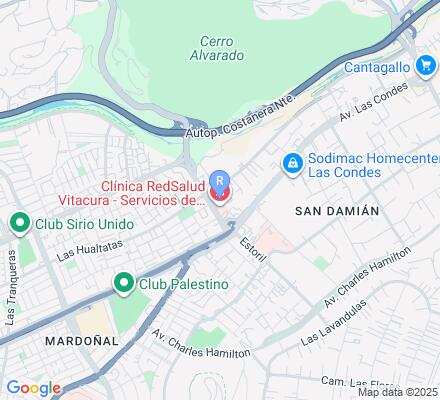 Aviso Clínica RedSalud Vitacura en Vitacura