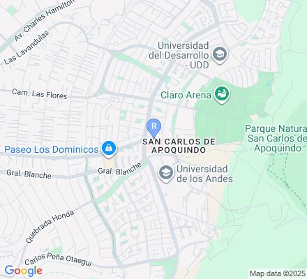 Aviso UC Christus Salud en Las Condes