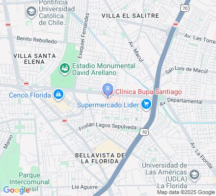 Aviso Redsalud en Metropolitana de Santiago