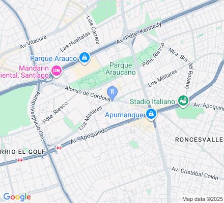 Aviso Colmena Golden Cross en Las Condes