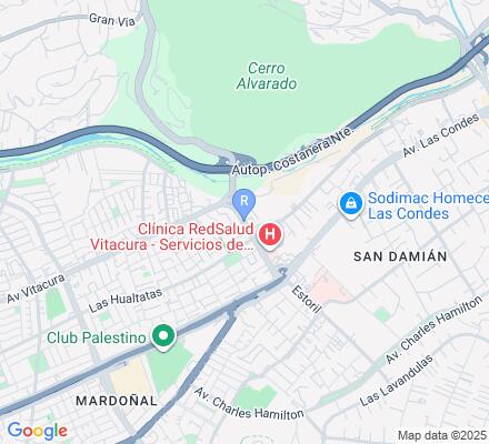 Aviso Clínica RedSalud Vitacura en Vitacura