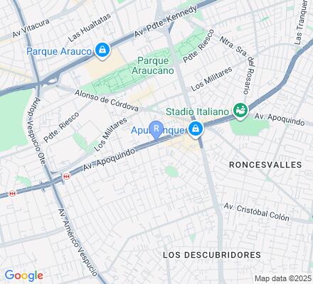 Aviso CONFUTURO en Las Condes