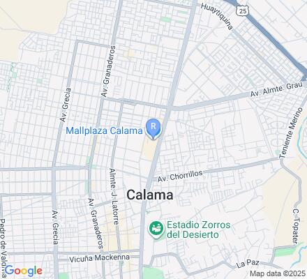 Aviso Sparta en Calama