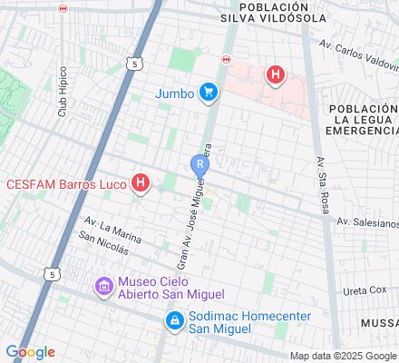 Aviso ADRA en San Miguel