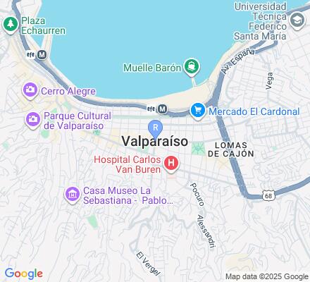 Aviso DRS en Valparaíso