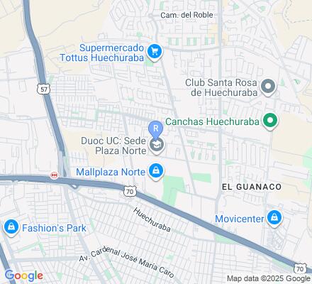 Aviso DUOC en Huechuraba