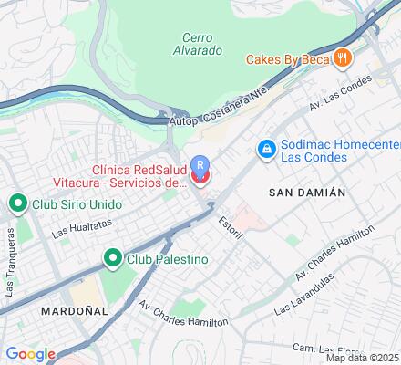 Aviso Clínica RedSalud Vitacura en Vitacura