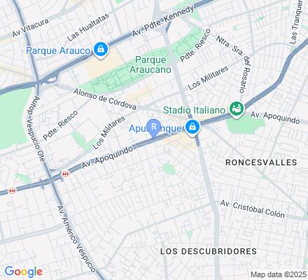 Aviso CONFUTURO en Las Condes