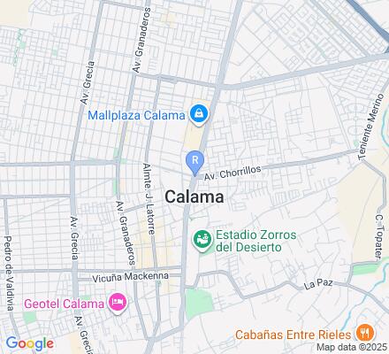 Aviso Banco en Calama