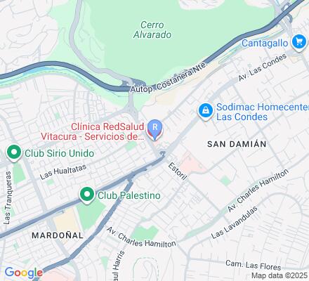 Aviso Clínica RedSalud Vitacura en Vitacura
