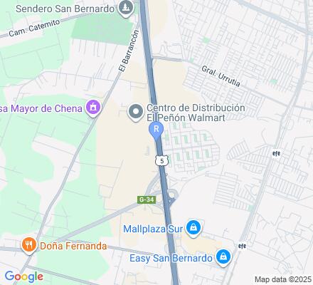 Aviso Indumotora en San Bernardo