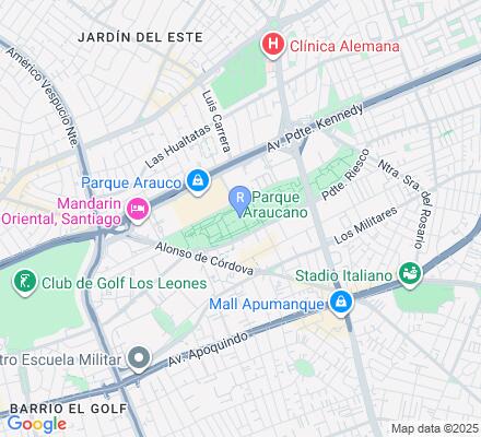 Aviso Kidzania en Las Condes