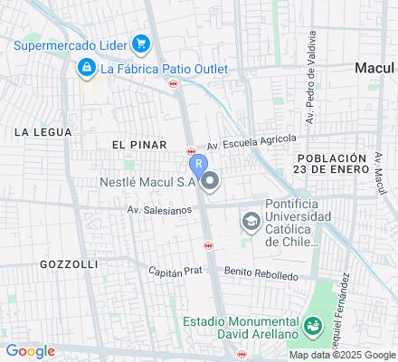 Aviso Komatsu Cummins en Quilicura