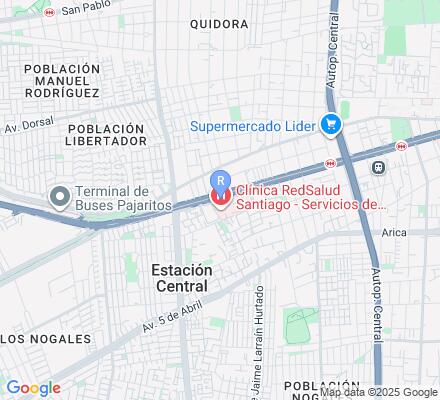 Aviso Centros Médicos y Dentales RedSalud en Santiago