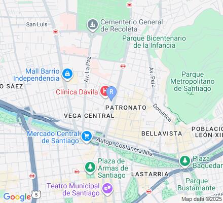 Aviso Clínica Dávila y Servicios Médicos S.A en Recoleta