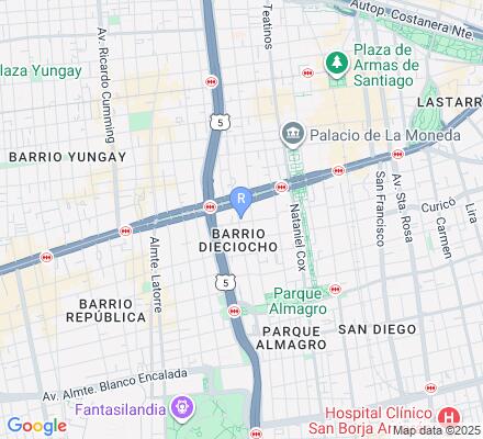 Aviso DUOC en Santiago