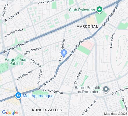 Aviso BVM en Las Condes