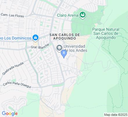 Aviso Universidad de los Andes en Las Condes