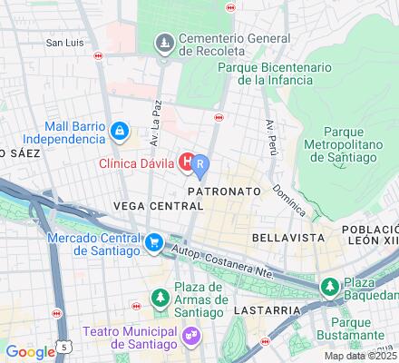 Aviso Clínica Dávila y Servicios Médicos S.A en Recoleta