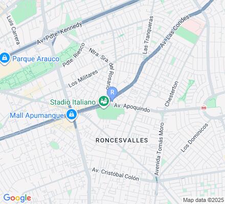 Aviso CONFUTURO en Las Condes