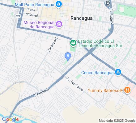 Aviso VOLCAN en Rancagua