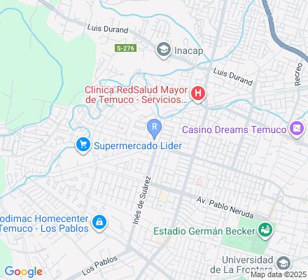 Aviso Clínica RedSalud Mayor Temuco en Temuco