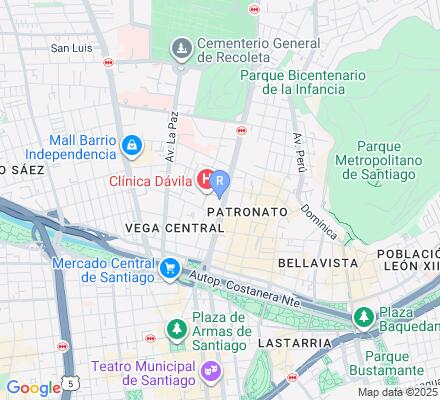 Aviso Clínica Dávila y Servicios Médicos S.A en Recoleta