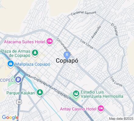 Aviso Teletón en Copiapó