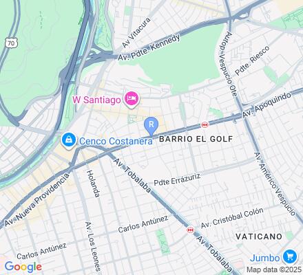 Aviso Coca-Cola Embonor en Las Condes