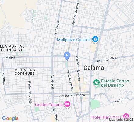 Aviso Centros Médicos y Dentales RedSalud en Calama