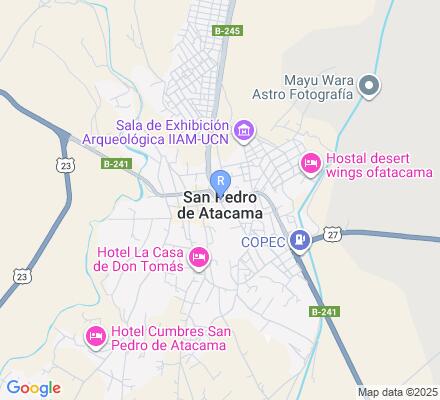 Aviso Explora Chile S.A. en San Pedro de Atacama