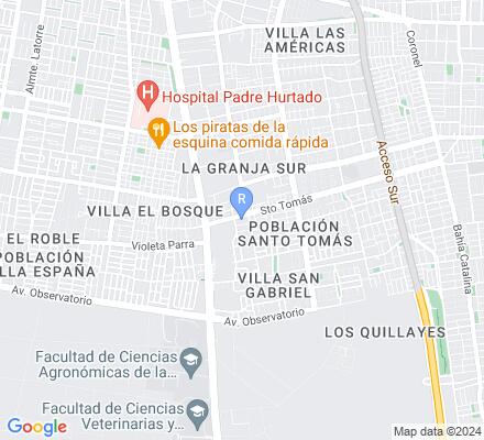 Aviso Colegio Santo Tomás en La Pintana